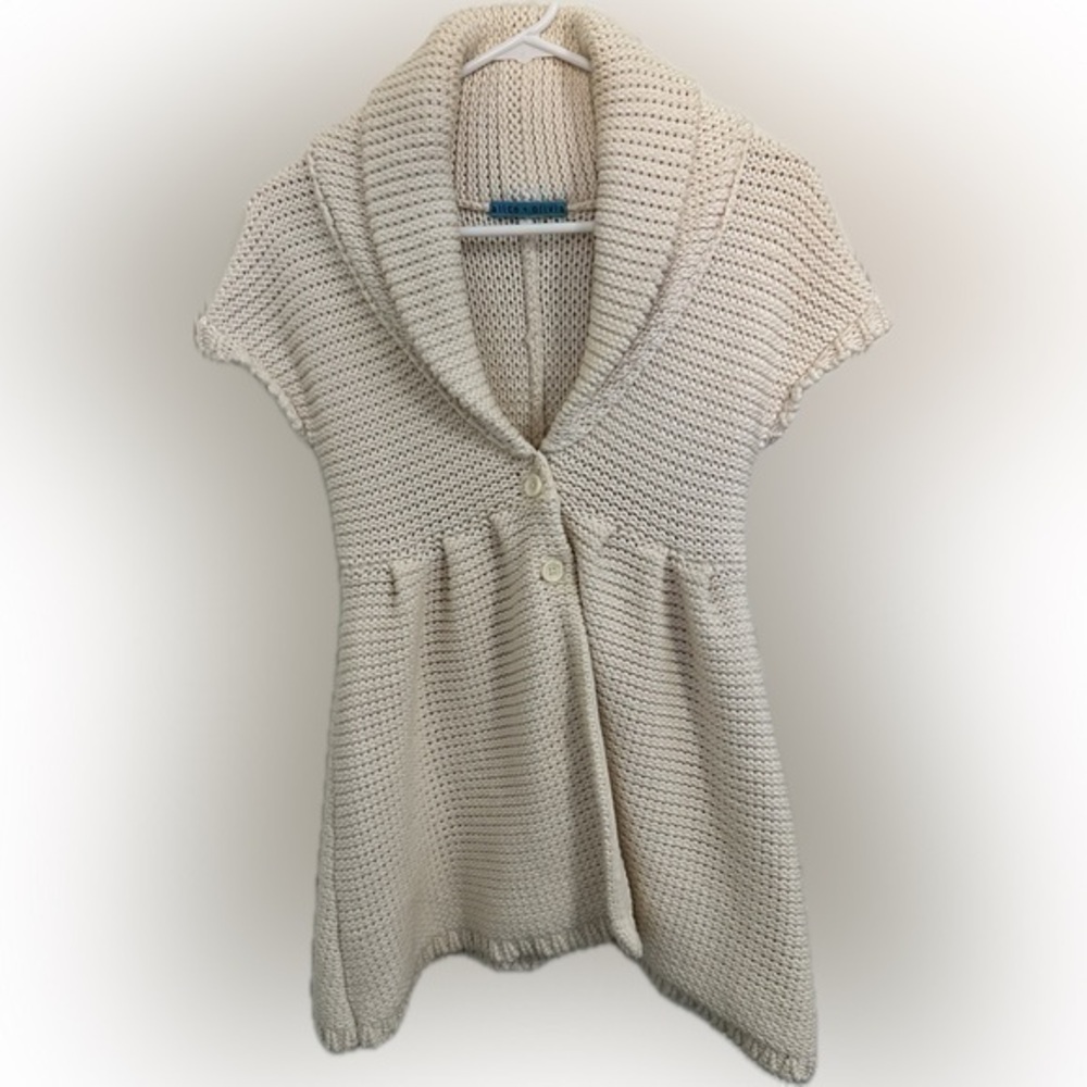 Alice + Olivia Short Sleeve Sweater